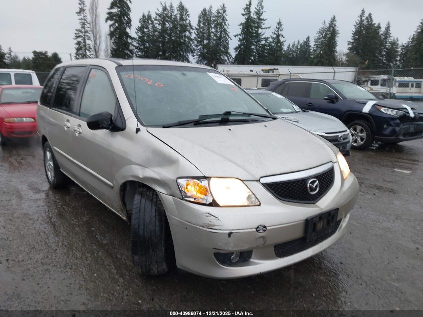2003 Mazda Mpv Es/Lx/Lx-Sv VIN: JM3LW28JX30357542 Lot: 43986074