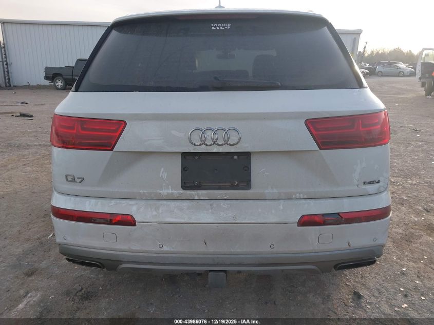 2019 Audi Q7 45 Premium VIN: WA1LHAF73KD040269 Lot: 43986076