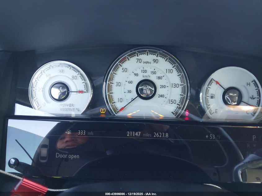 2019 Rolls-Royce Wraith VIN: SCA665C51KUX87296 Lot: 43986086