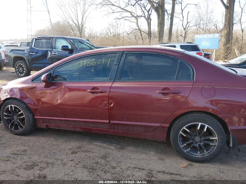2010 Honda Civic Lx VIN: 19XFA1F57AE085461 Lot: 43986094