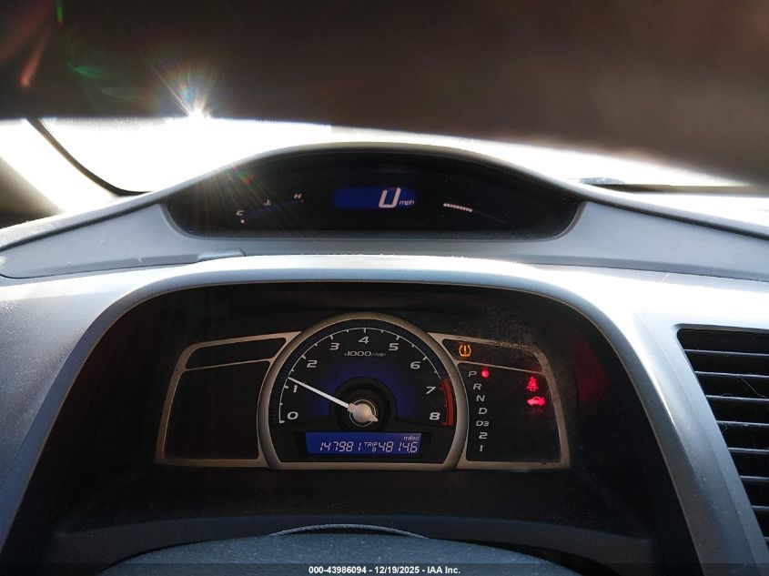 2010 Honda Civic Lx VIN: 19XFA1F57AE085461 Lot: 43986094