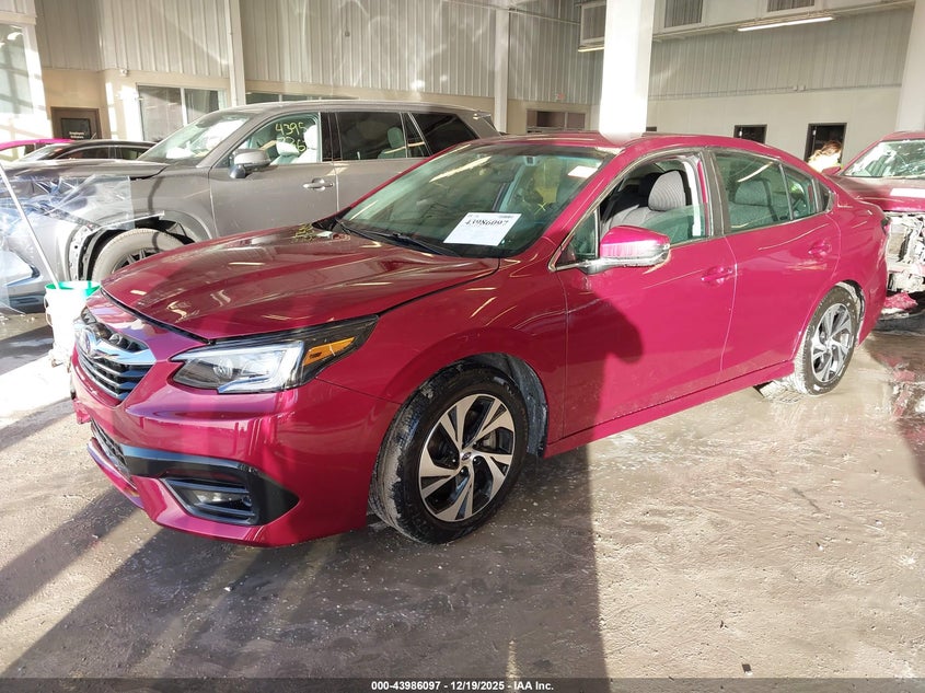 VIN 4S3BWAC64N3012378 2022 SUBARU LEGACY PREMIUM