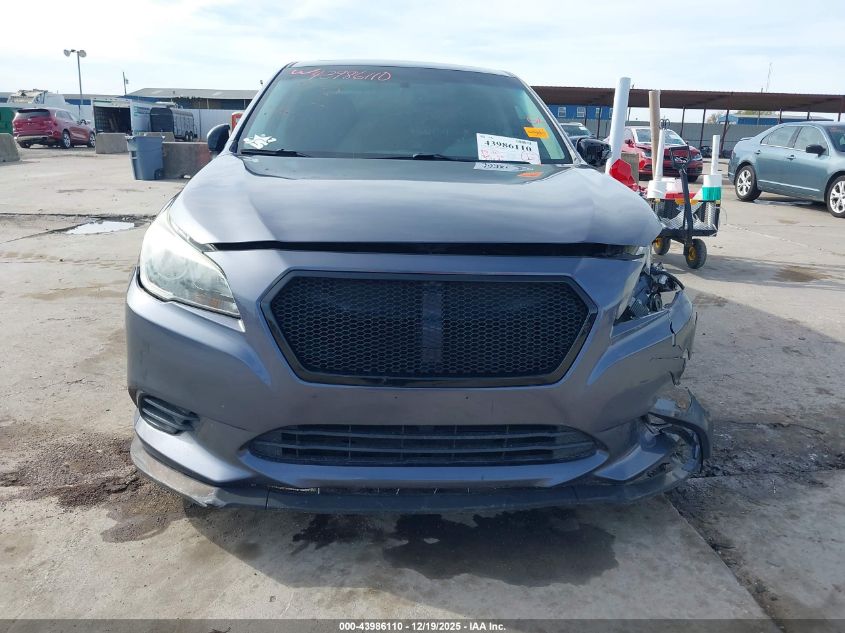 2016 Subaru Legacy 2.5I Premium VIN: 4S3BNBE62G3046781 Lot: 43986110