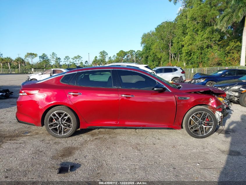 2019 Kia Optima Sx Turbo VIN: 5XXGW4L2XKG355731 Lot: 43986112
