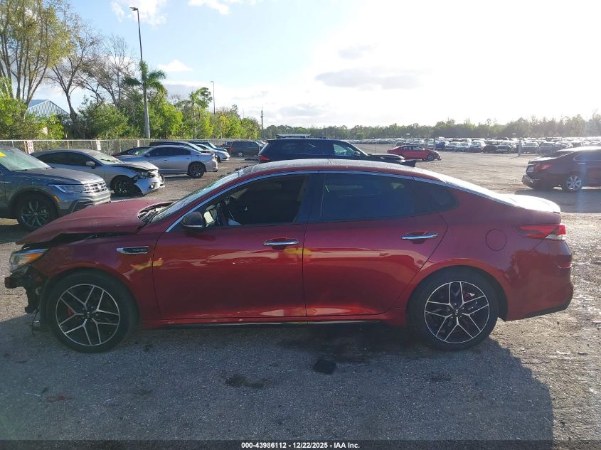 2019 Kia Optima Sx Turbo VIN: 5XXGW4L2XKG355731 Lot: 43986112