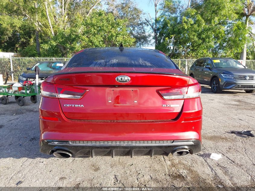 2019 Kia Optima Sx Turbo VIN: 5XXGW4L2XKG355731 Lot: 43986112