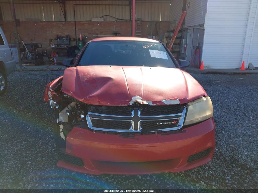 2011 Dodge Avenger Express VIN: 1B3BD4FB1BN542079 Lot: 43986126