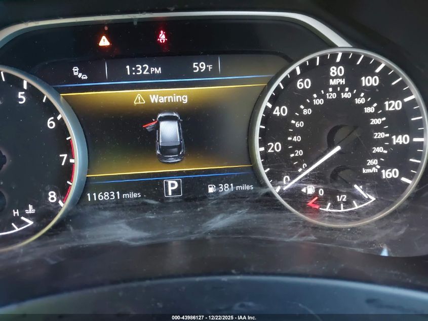 2017 Nissan Murano Platinum VIN: 5N1AZ2MGXHN125644 Lot: 43986127