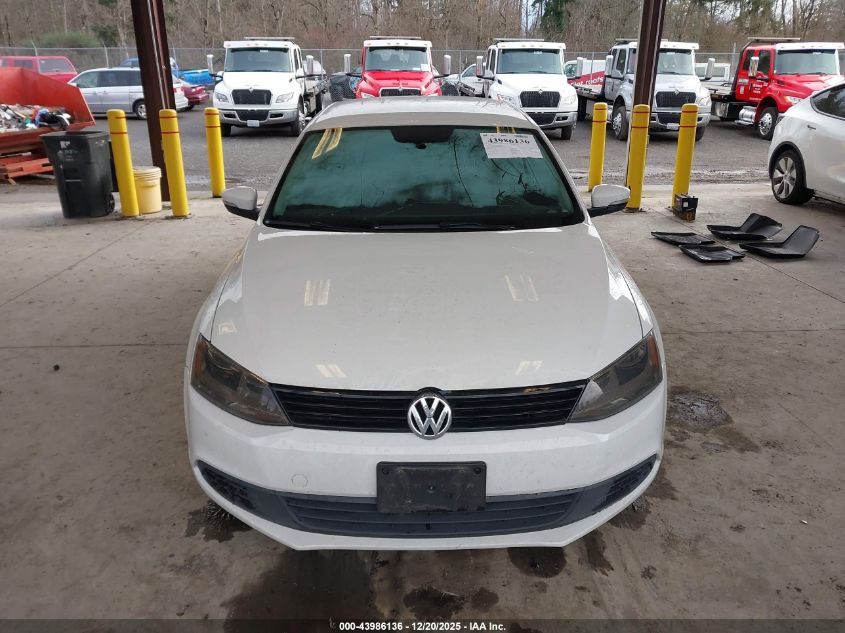 2012 Volkswagen Jetta 2.0L Tdi VIN: 3VWLL7AJ2CM342701 Lot: 43986136