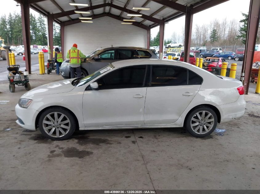 2012 Volkswagen Jetta 2.0L Tdi VIN: 3VWLL7AJ2CM342701 Lot: 43986136