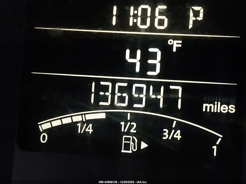 2012 Volkswagen Jetta 2.0L Tdi VIN: 3VWLL7AJ2CM342701 Lot: 43986136