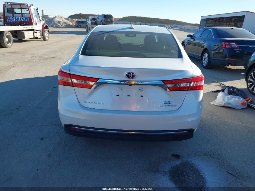 2015 Toyota Avalon Hybrid Limited VIN: 4T1BD1EB5FU035904 Lot: 43986143