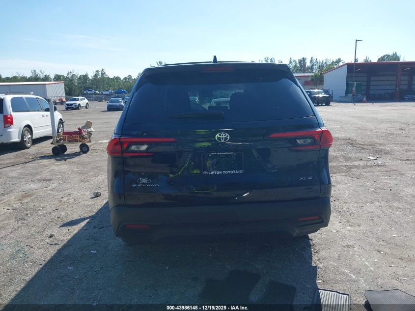 2024 Toyota Grand Highlander Hybrid Xle VIN: 5TDACAB56RS029684 Lot: 43986148