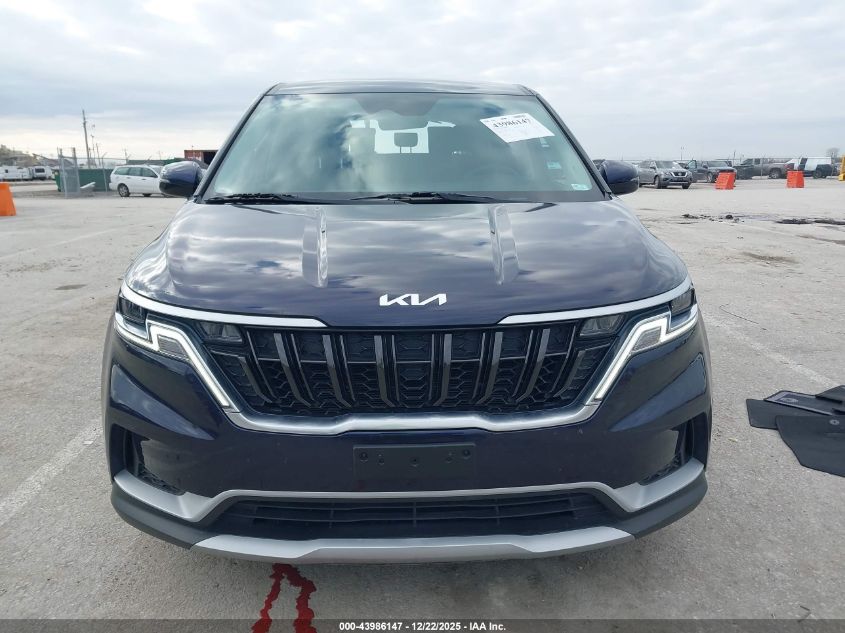 2022 Kia Carnival Mpv Lx VIN: KNDNB4H38N6185408 Lot: 43986147