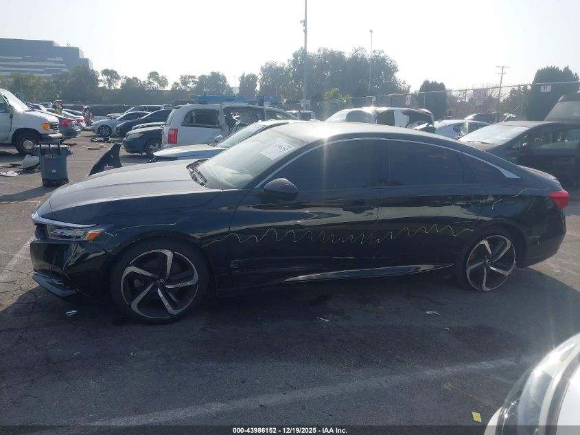 2021 Honda Accord Sport Special Edition VIN: 1HGCV1F48MA021811 Lot: 43986152