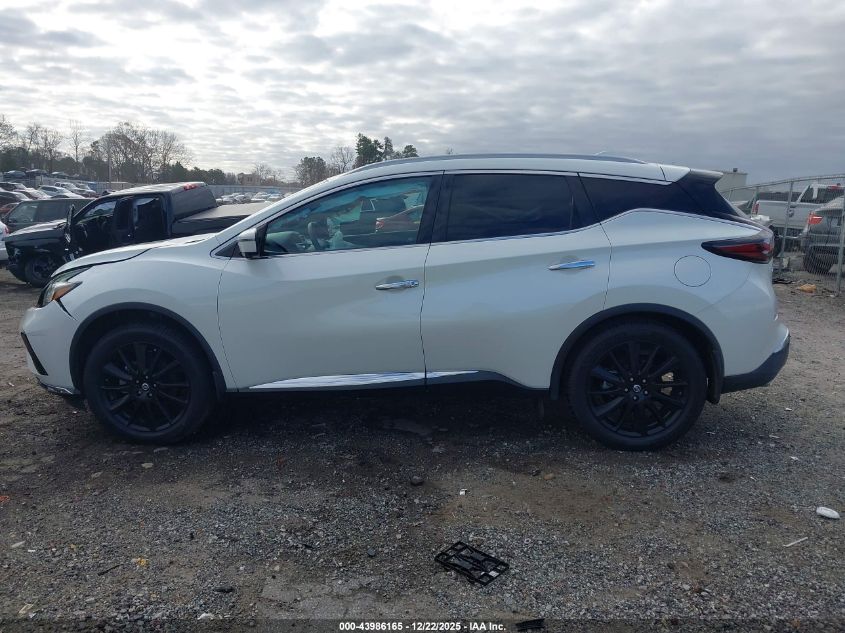 2021 Nissan Murano Platinum Fwd VIN: 5N1AZ2DJ6MC124802 Lot: 43986165
