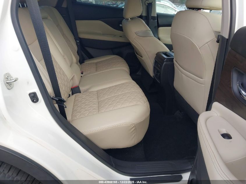 2021 Nissan Murano Platinum Fwd VIN: 5N1AZ2DJ6MC124802 Lot: 43986165