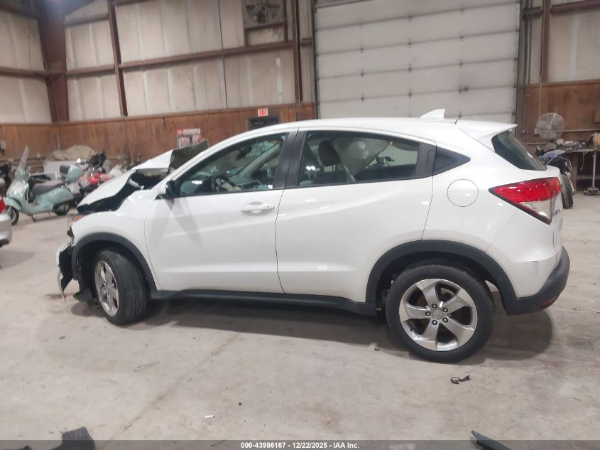 2022 Honda Hr-V Awd Lx VIN: 3CZRU6H33NM702678 Lot: 43986167