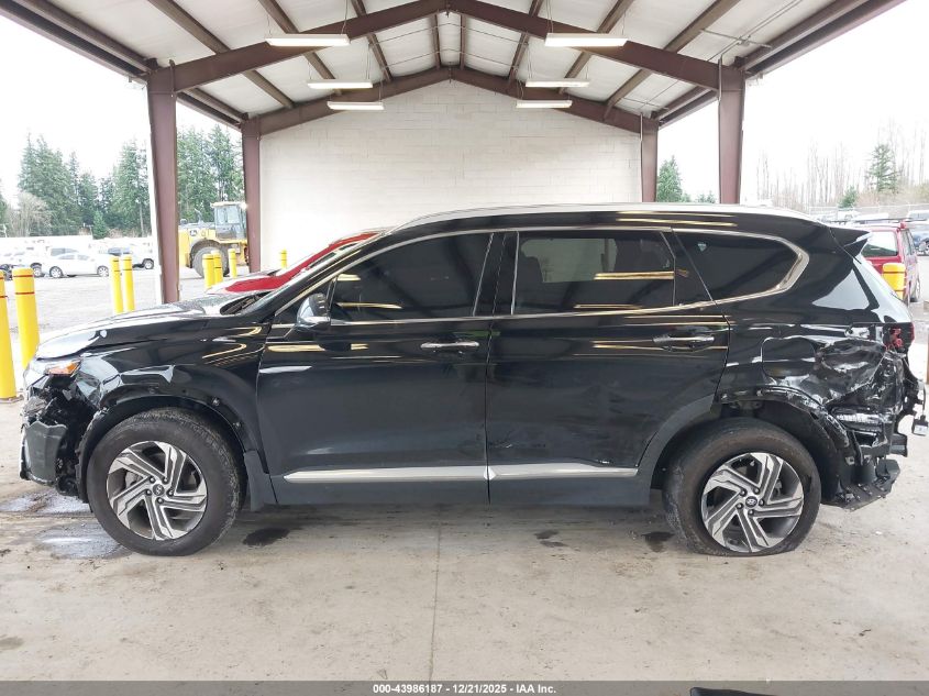 2022 Hyundai Santa Fe Sel VIN: 5NMS3DAJ0NH451743 Lot: 43986187