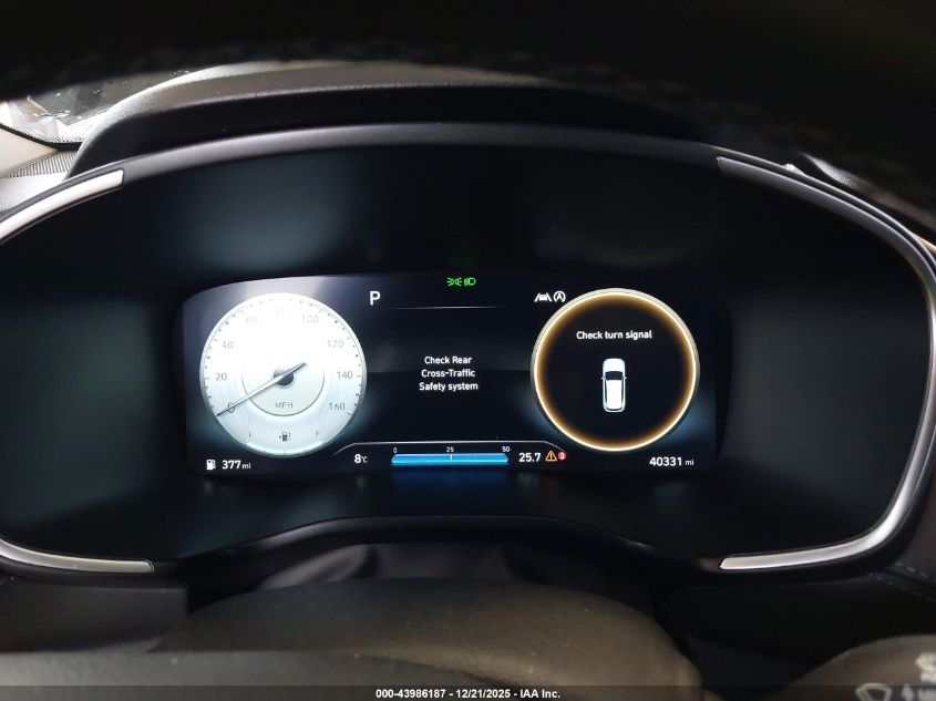 2022 Hyundai Santa Fe Sel VIN: 5NMS3DAJ0NH451743 Lot: 43986187