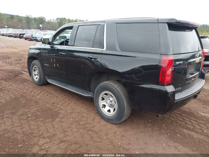 2018 Chevrolet Tahoe Commercial Fleet VIN: 1GNSKEEC1JR311444 Lot: 43986188