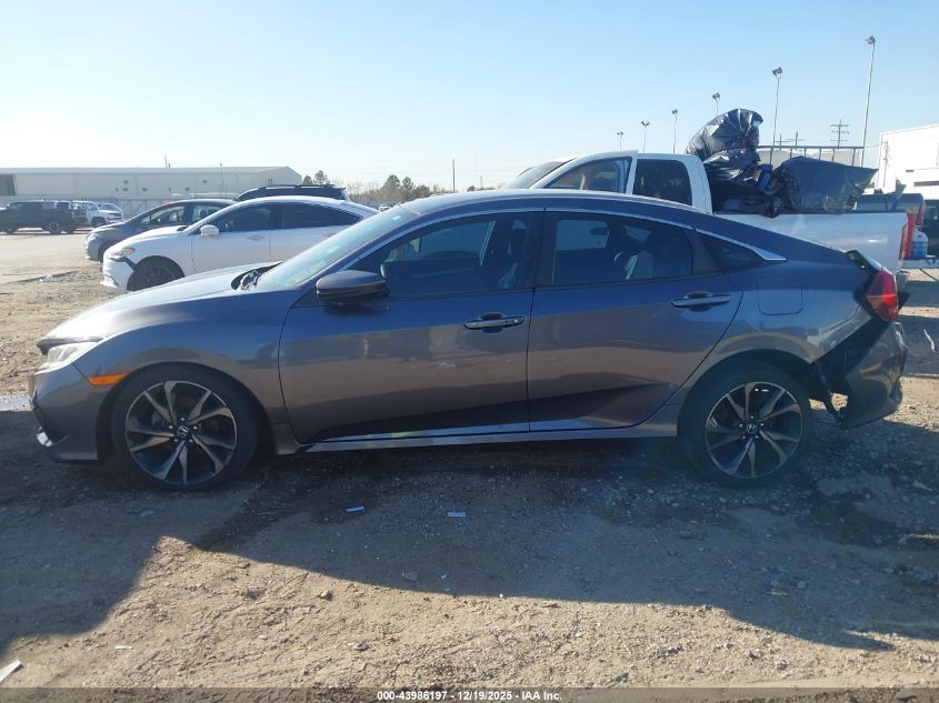 2020 Honda Civic Sport VIN: 2HGFC2F84LH589713 Lot: 43986197