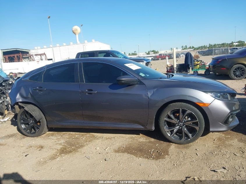 2020 Honda Civic Sport VIN: 2HGFC2F84LH589713 Lot: 43986197