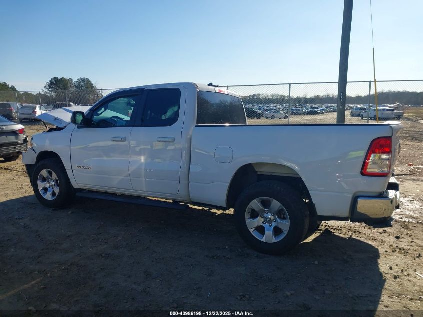 2021 Ram 1500 Big Horn 4X4 6'4 Box VIN: 1C6SRFBT6MN639816 Lot: 43986198