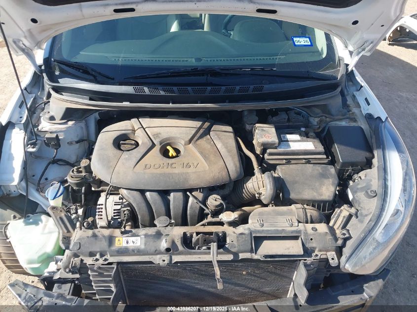 2014 Hyundai Elantra Limited VIN: 5NPDH4AE2EH521890 Lot: 43986207