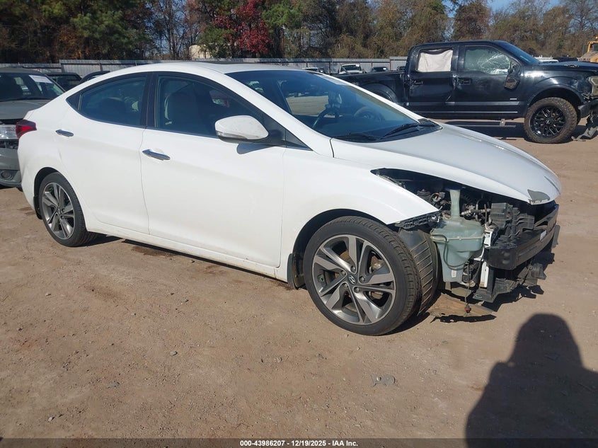 5NPDH4AE2EH521890 2014 Hyundai Elantra Limited auction photo 1