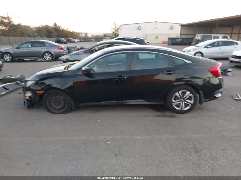 2017 Honda Civic Lx VIN: 19XFC2F55HE221533 Lot: 43986213