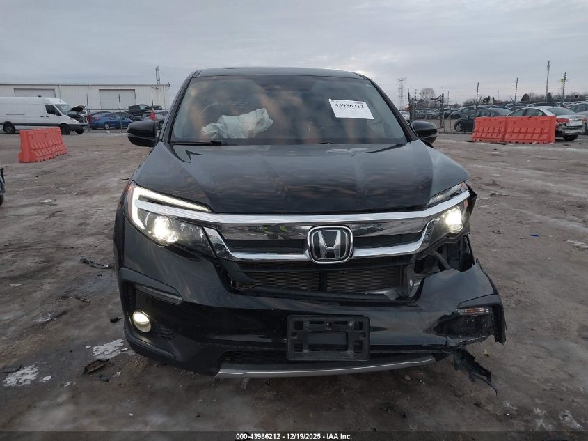 2020 Honda Pilot Awd Ex-L VIN: 5FNYF6H54LB064567 Lot: 43986212