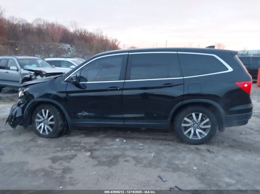 2020 Honda Pilot Awd Ex-L VIN: 5FNYF6H54LB064567 Lot: 43986212