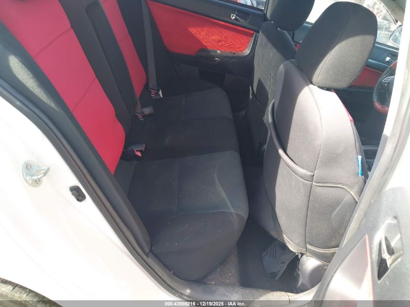 2011 Mitsubishi Lancer Gts VIN: JA32U8FW2BU044759 Lot: 43986216