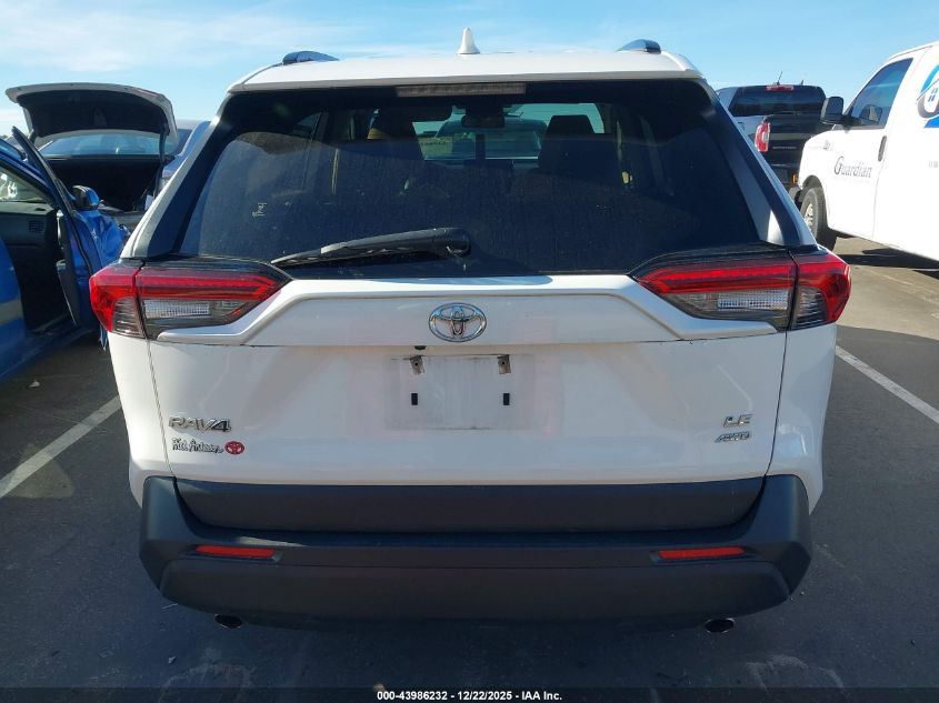 2019 Toyota Rav4 Le VIN: JTMF1RFV4KD518297 Lot: 43986232