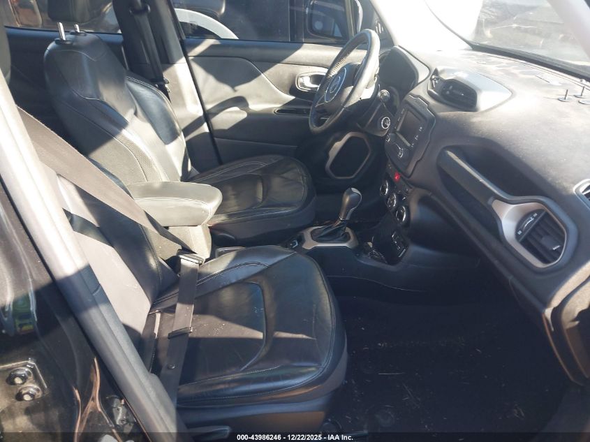 2017 Jeep Renegade Limited Fwd VIN: ZACCJADB4HPE80108 Lot: 43986246