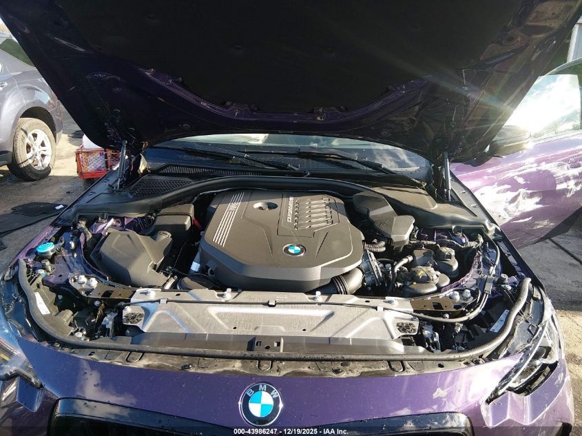 2025 BMW M240 I xDrive VIN: 3MW53CM08S8F77115 Lot: 43986247