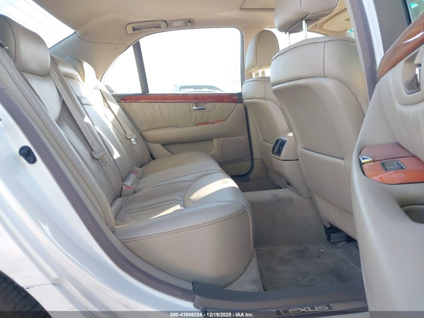 2001 Lexus Ls 430 VIN: JTHBN30F710035375 Lot: 43986254