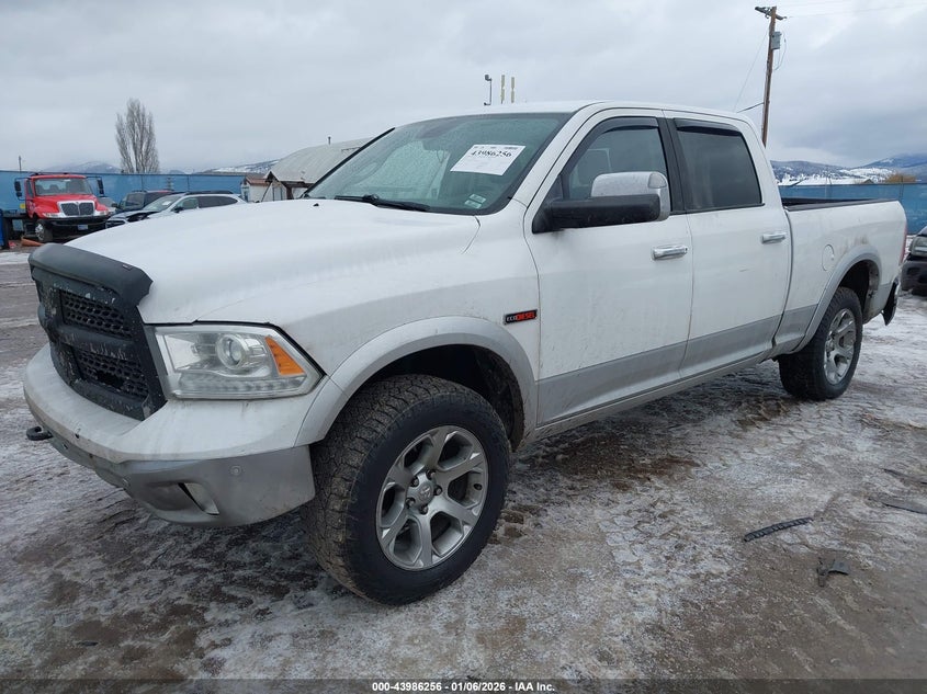 Vin: 1c6rr7vm9fs526889, lot: 44481964, ram 1500 laramie 20152