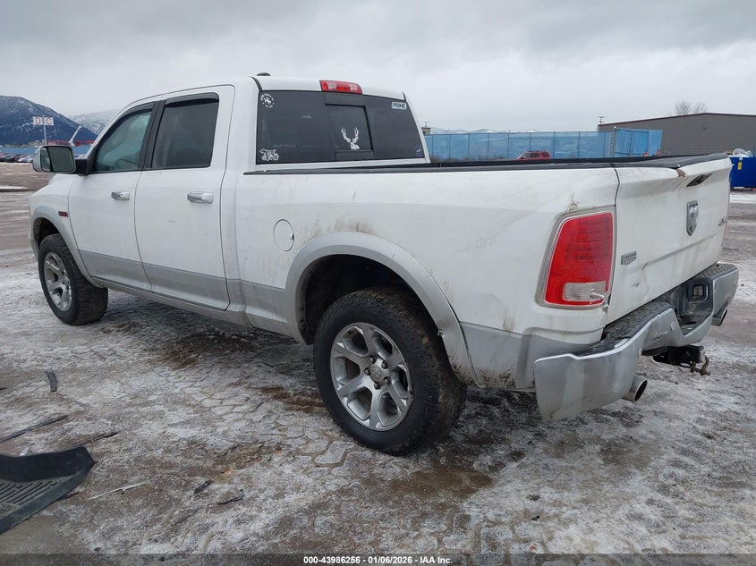 Vin: 1c6rr7vm9fs526889, lot: 44481964, ram 1500 laramie 20153