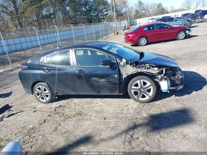 2018 Toyota Prius Four Touring VIN: JTDKARFUXJ3553033 Lot: 43986263