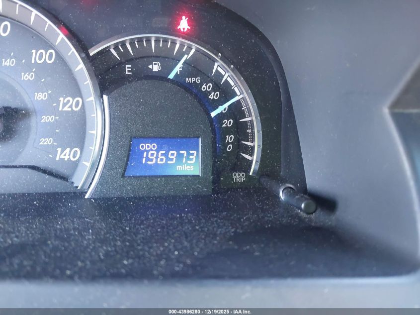 2012 Toyota Camry Xle VIN: 4T4BF1FK0CR211073 Lot: 43986280