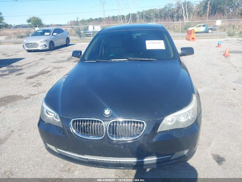 2008 BMW 528I VIN: WBANU53558C110550 Lot: 43986287
