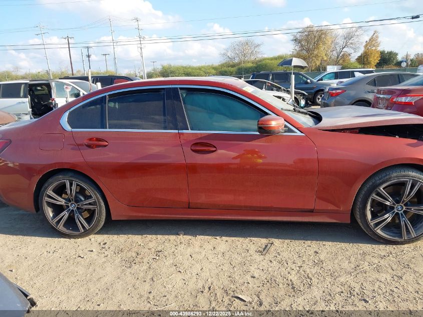 2021 BMW 330I VIN: 3MW5R1J02M8B73107 Lot: 43986293