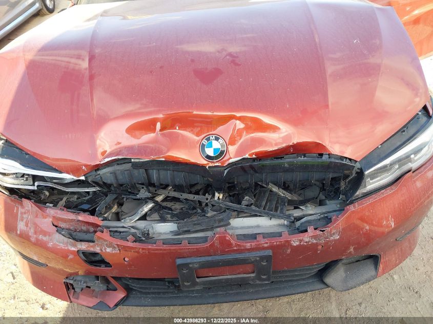 2021 BMW 330I VIN: 3MW5R1J02M8B73107 Lot: 43986293