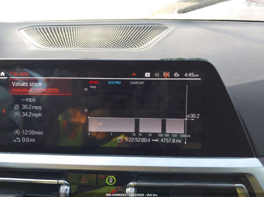 2021 BMW 330I VIN: 3MW5R1J02M8B73107 Lot: 43986293