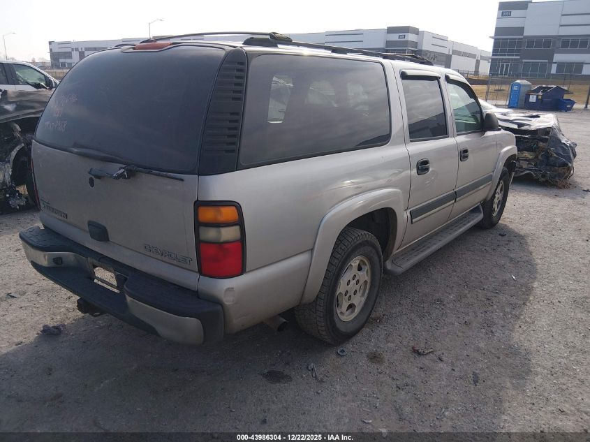 2005 Chevrolet Suburban 1500 Ls VIN: 3GNEC16ZX5G179988 Lot: 43986304