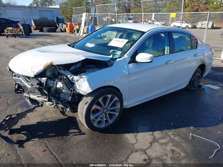 2014 Honda Accord Sport VIN: 1HGCR2F51EA037059 Lot: 43986307