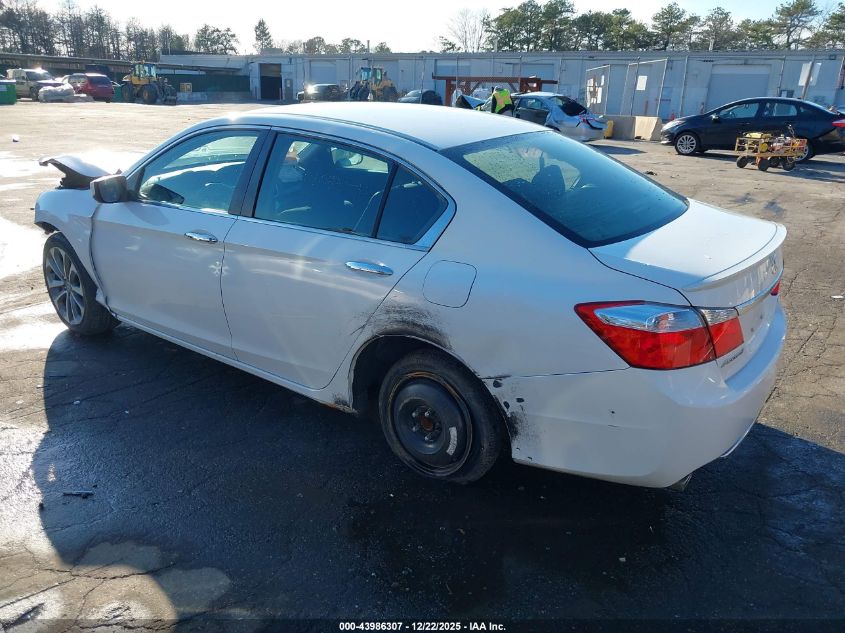 2014 Honda Accord Sport VIN: 1HGCR2F51EA037059 Lot: 43986307