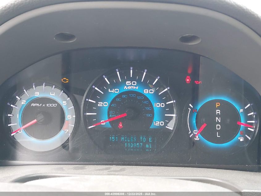 2012 Ford Fusion Sel VIN: 3FAHP0JA8CR325110 Lot: 43986308